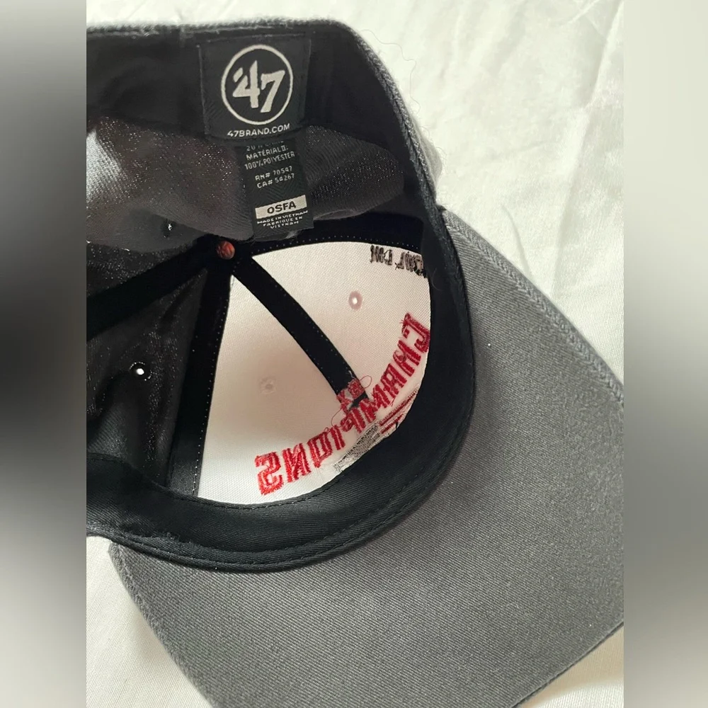NWOT New England Patriots Super Bowl 53 Champions 6x Champions Strapback Hat